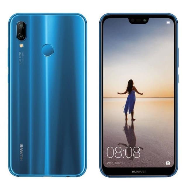 Huawei P20 Lite 64 GB - Blå - Olåst